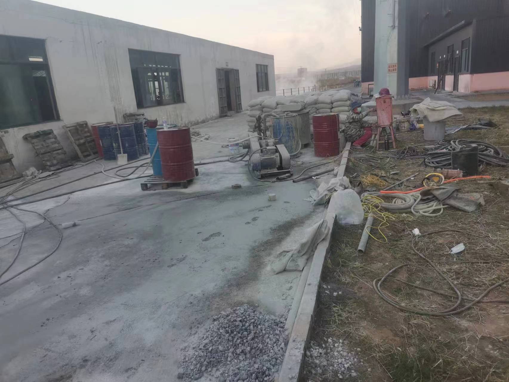 迭部厂房地基沉降注浆